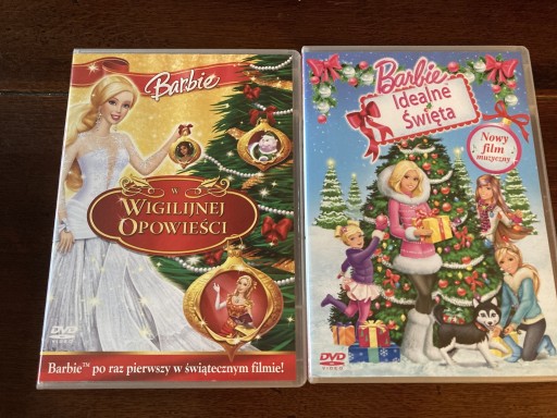 Zdjęcie oferty: Świąteczna Barbie 2 płyty DVD zestaw na Święta HIT