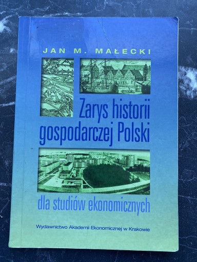 Zdjęcie oferty: Zarys Historii gospodarczej Polski