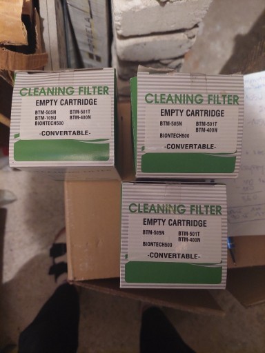 Zdjęcie oferty:       Cleaning Filtr 3 zt Biontech jonzatory  