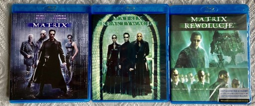 Zdjęcie oferty: MATRIX TRYLOGIA BLURAY PL