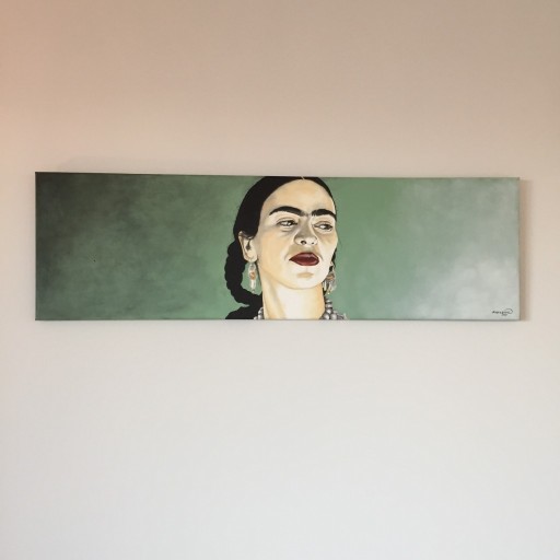 Zdjęcie oferty: Obraz z Frida Kahlo, tytuł ESPLENDOR (blask)