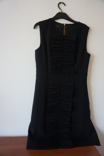 Zdjęcie oferty: Ted Baker sukienka czarna wizytowa z żabotem  r.M