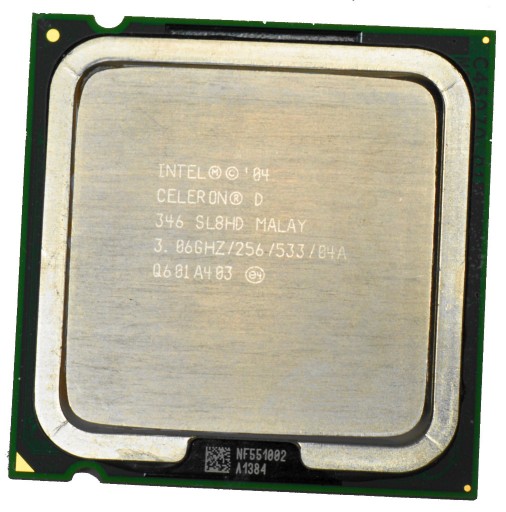 Zdjęcie oferty: Procesor Intel Celeron D 346 3,06 GHz SL8HD