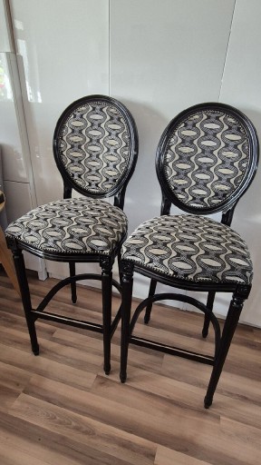 Zdjęcie oferty: Rad-Pol tapicerowane krzesła wysokie hoker