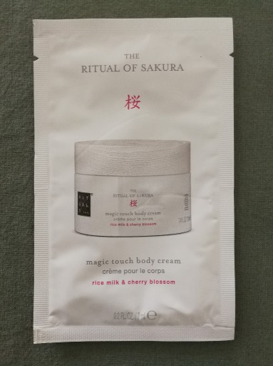 Zdjęcie oferty: The Ritual Of Sakura nawilż.krem/ciało 7ml +gratis
