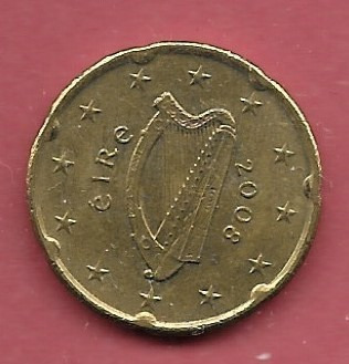 Zdjęcie oferty: IRLANDIA - 20 CENT - 2008