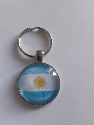 Zdjęcie oferty: Brelok, piłkarskie, barwy flaga,  Argentyna 