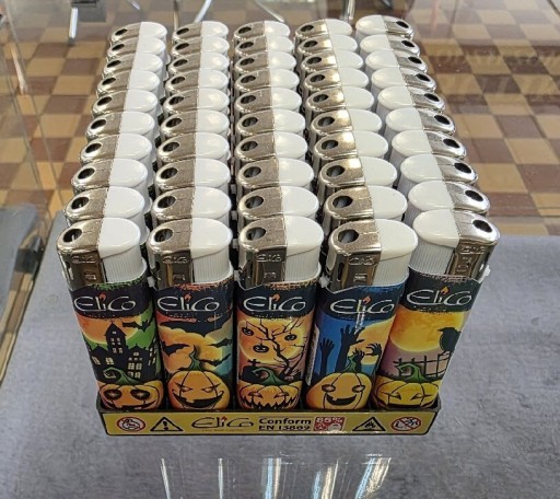 Zdjęcie oferty: Zapalniczka Elico 50sztuk Nowe Wyprzedaż Sklepowa