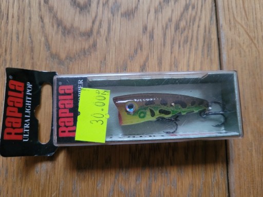 Zdjęcie oferty: Wobler RAPALA Ultra Light Pop ULP04 LF