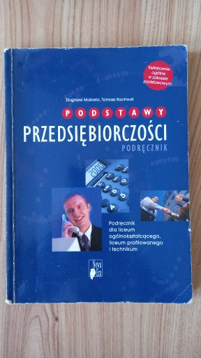 Zdjęcie oferty: Podstawy przedsiębiorczości Makieła, Rachwał