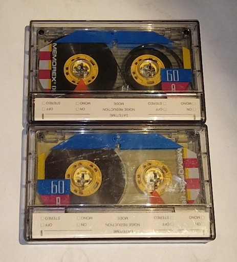 Zdjęcie oferty: Kaseta Taśma Magnetofonowa MEMOREX DBS 60