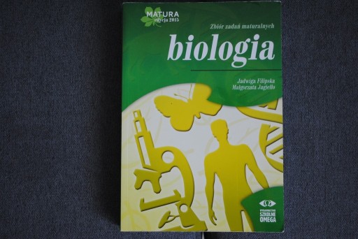 Zdjęcie oferty: Biologia Matura 2015 Zbiór zadań maturalnych OMEGA