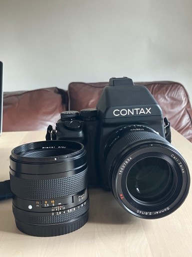 Zdjęcie oferty: Contax 645 + 80mm f/2 + 140mm f/2,8