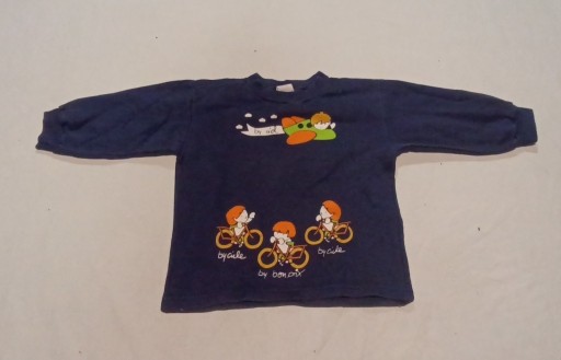 Zdjęcie oferty: Granatowa Koszulka Dziecięca- Używana, r.92/98
