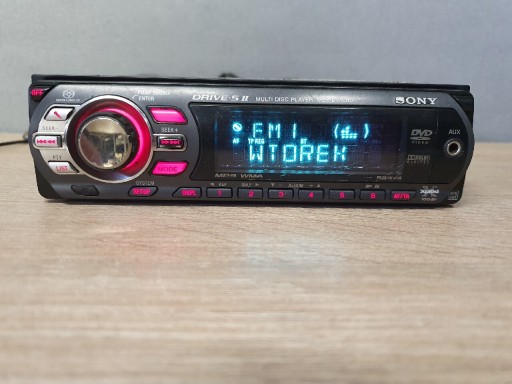 Zdjęcie oferty: Radio samochodowe SONY DVD Divx AUX MEX-DV1000