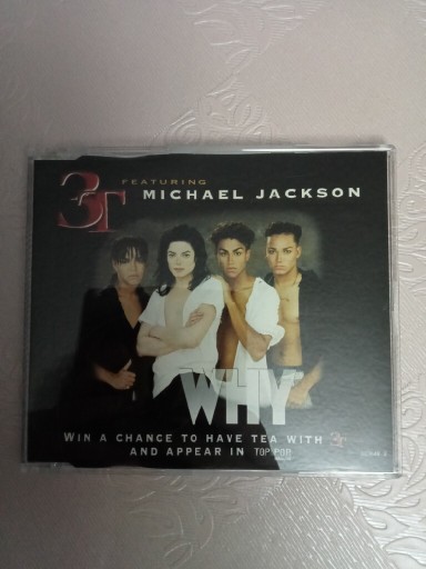 Zdjęcie oferty: Michael Jackson WHY - Featuring 3T CD Singiel 