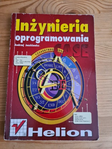 Zdjęcie oferty: Inżynieria oprogramowania Case Andrzej Jaszkiewicz