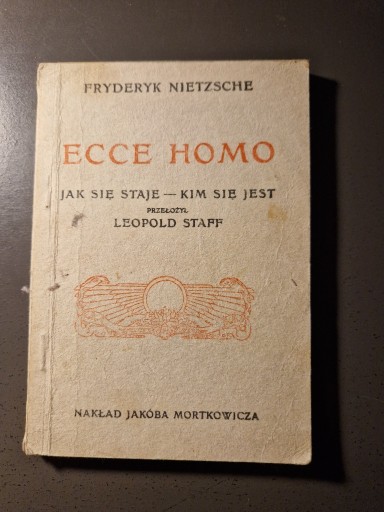 Zdjęcie oferty: Fryderyk Nietzsche ECCE HOMO