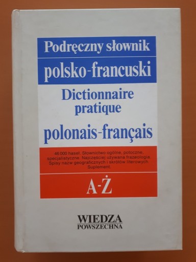 Zdjęcie oferty: WP Podręczny słownik polsko-francuski