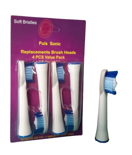 Zdjęcie oferty: 4x kompatybilne końcówki Oral-B Pulsonic SR32-4