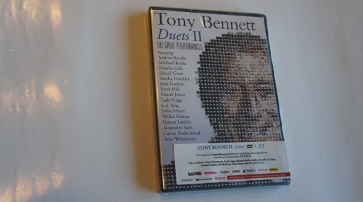 Zdjęcie oferty: TONY BENNETT -  DUETS II, DVD, FOLIA