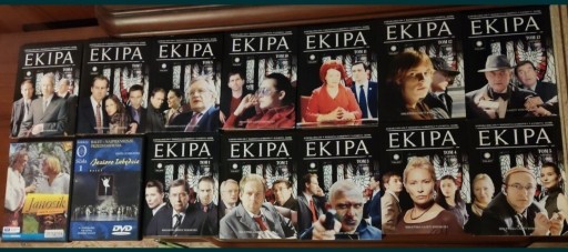 Zdjęcie oferty: 12 płyt SERIAL EKIPA ! Agnieszka Holland ...