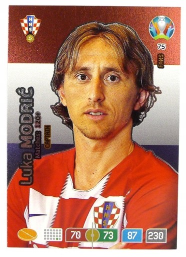 Zdjęcie oferty: UEFA EURO 2020 Captain Luka Modrić 75 Karta Panini