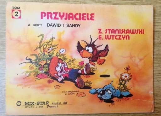 Zdjęcie oferty: Komiks Dawid i Sandy 89r tom 2 Przyjaciel Lutczyn 