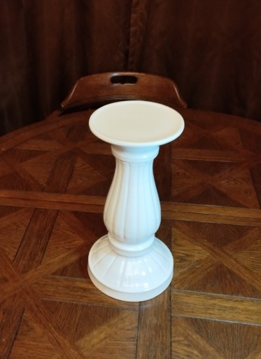 Zdjęcie oferty: Świecznik podstawka ceramiczna 17,5 x 34 cm