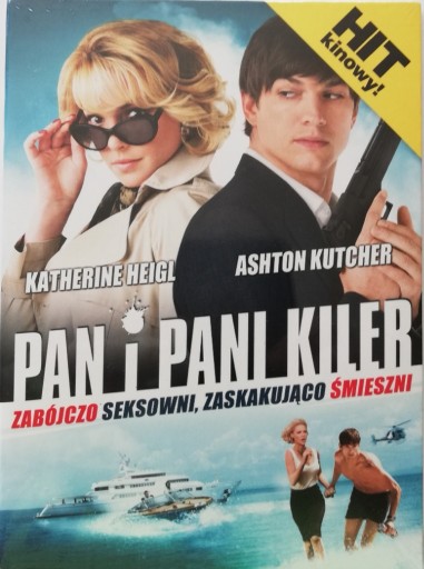 Zdjęcie oferty: Pan i pani kiler DVD Ashton Kutcher K. Heigl FOLIA