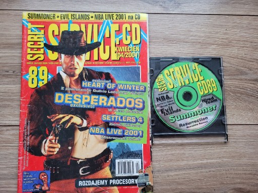 Zdjęcie oferty: Secret Service CD 89 (4/2001) + CD 