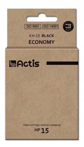 Zdjęcie oferty: Tusz Actis KH-15 do HP czarny (black)