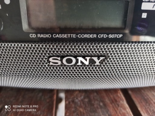 Zdjęcie oferty: Radioodtwarzacz Sony CFD-S07CP