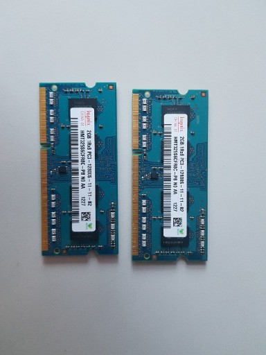 Zdjęcie oferty: Hynix RAM 2x2GB DDR3 1600MHz