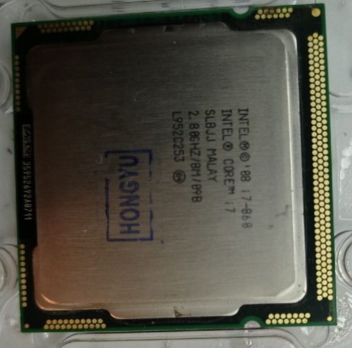 Zdjęcie oferty: Procesor I7  860 2,8 GHz 8MB LGA 1156