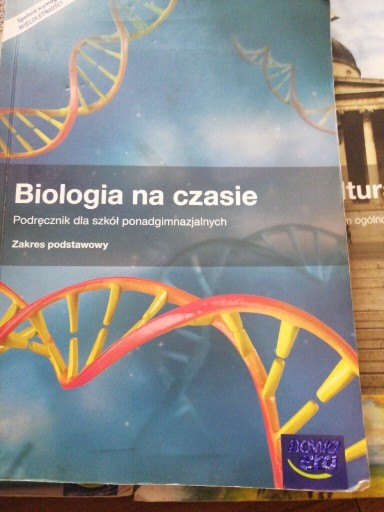 Zdjęcie oferty: Biologia na czasie podręcznik 