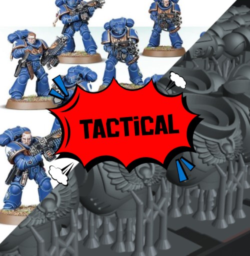 Zdjęcie oferty: Bits żywiczne do Warhammer 40K Intercessor Marines – zestaw 5 figurek