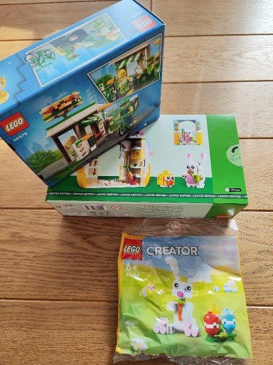 Zdjęcie oferty: 3 X LEGO (40578 + 40682 + 30668) 