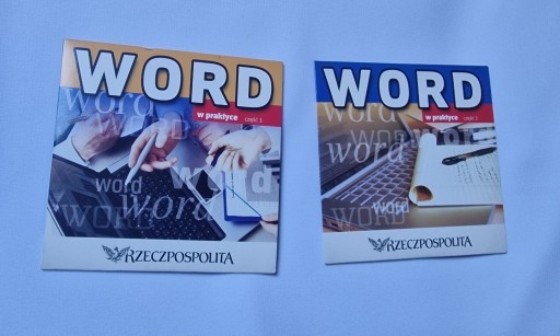 Zdjęcie oferty: Kurs komputerowy Word w praktyce (Rzeczpospolita), dwie części, jak nowe