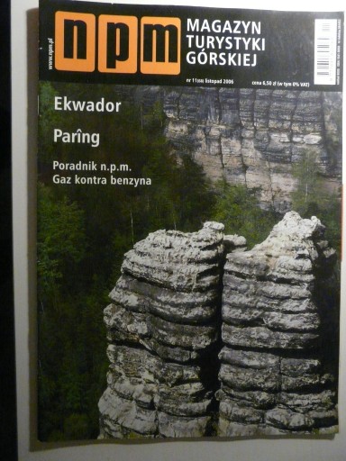 Zdjęcie oferty: Magazyn turystyki górskiej n.p.m. listopad 2006