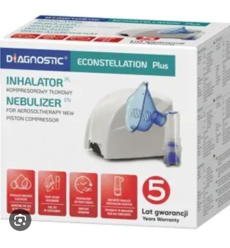 Zdjęcie oferty: Inhalator diagnostic econstellation plus 