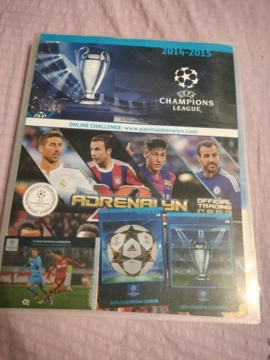 Zdjęcie oferty: Album z kartami UEFA CHAMPIONS LEAGUE 2014/15