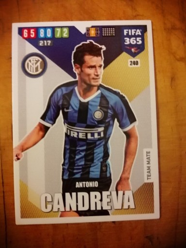 Zdjęcie oferty: karty panini fifa 365 2020 Antonio Candreva