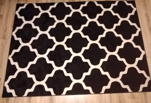 Zdjęcie oferty: śliczny dywan czarno-biały