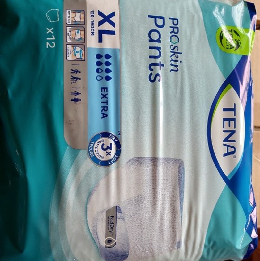 Zdjęcie oferty: TENA Pants Proskin Plus 48 sztuk rozm. M Majtki Chłonne 4x14 szt. Pampersy