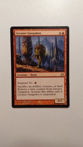 Zdjęcie oferty: Greater Gargadon (Modern Masters)