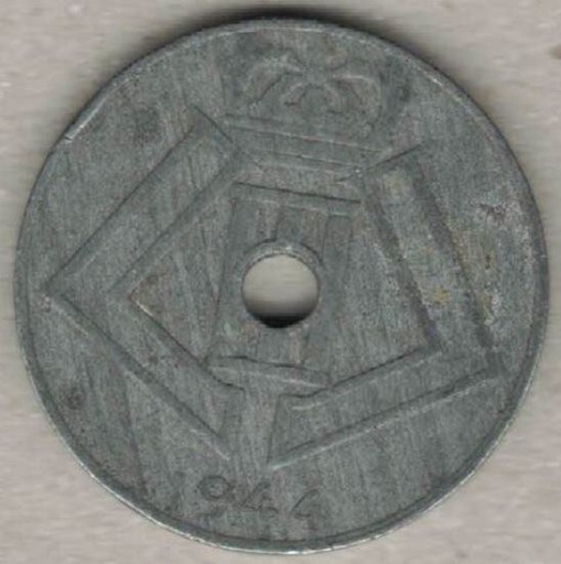 Zdjęcie oferty: Belgia 10 centymów centimes 1944 E-Q 22 mm nr 1
