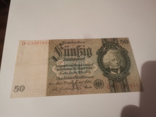 Zdjęcie oferty: Banknot 50 Marek 1933 r