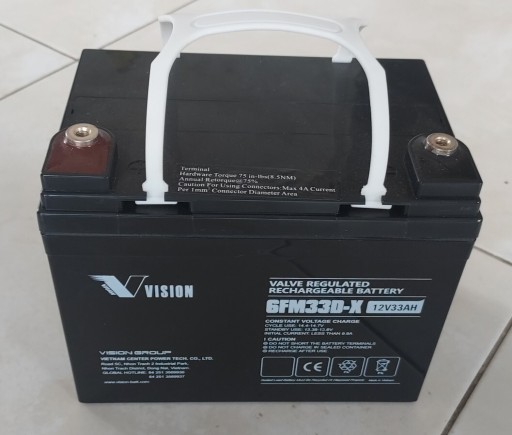 Zdjęcie oferty: Akumulator ołowiowy 12 V 33 Ah UPS Power bank