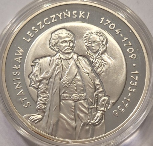 Zdjęcie oferty: 10zł, 2003r, Stanisław Leszczyński-półpostać (427)